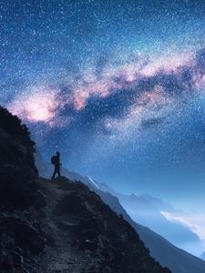 天地情悠悠，星空美如画天地情悠悠，星空美如画